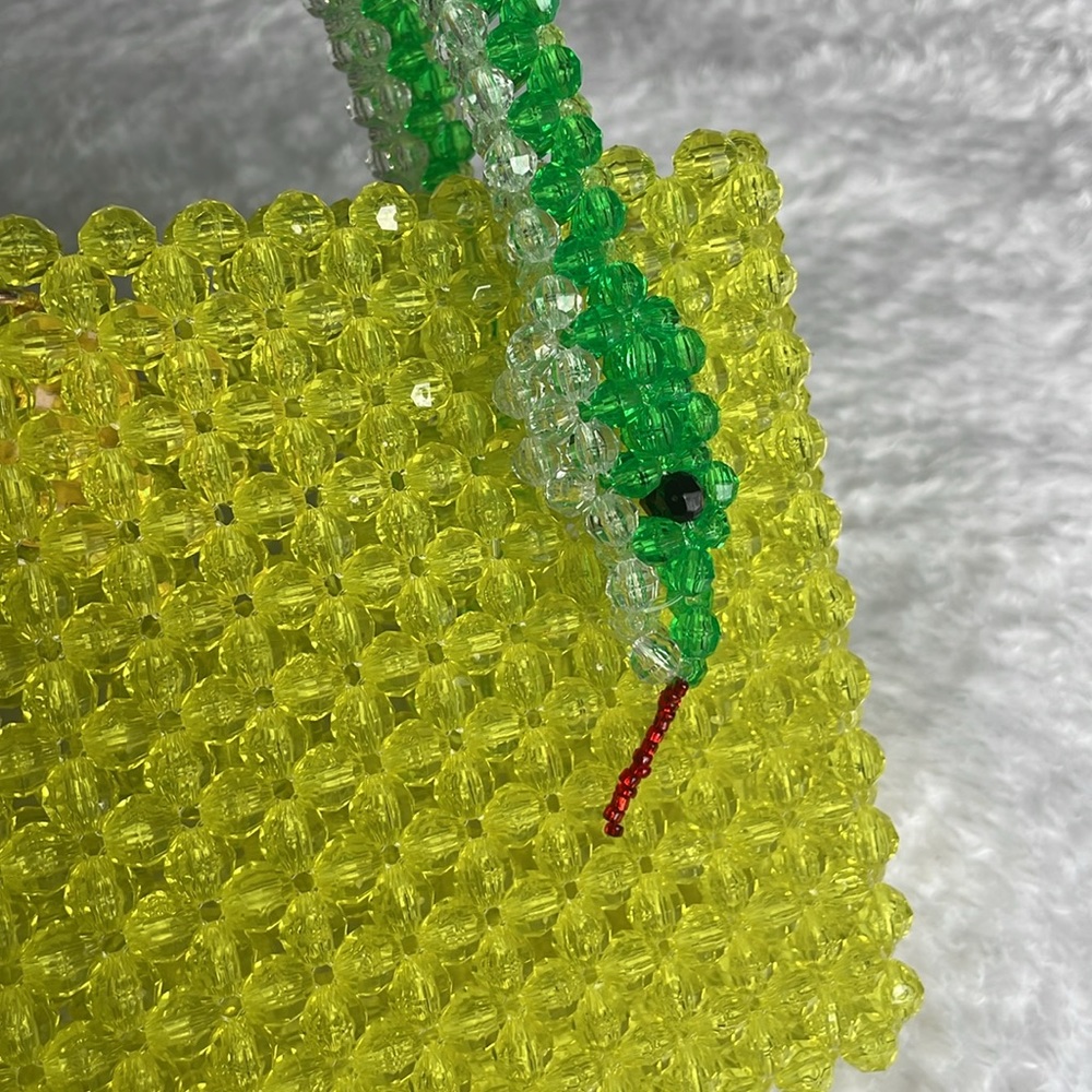 SUSAN ALEXANDRA Serpent Bag Chartreuse Green - Picture 3 of 5